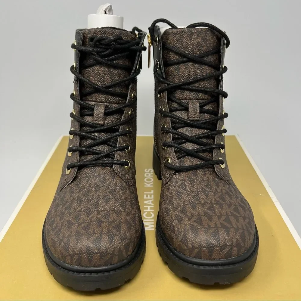 Michael  Kors Alistair Combat Boots Size 5
